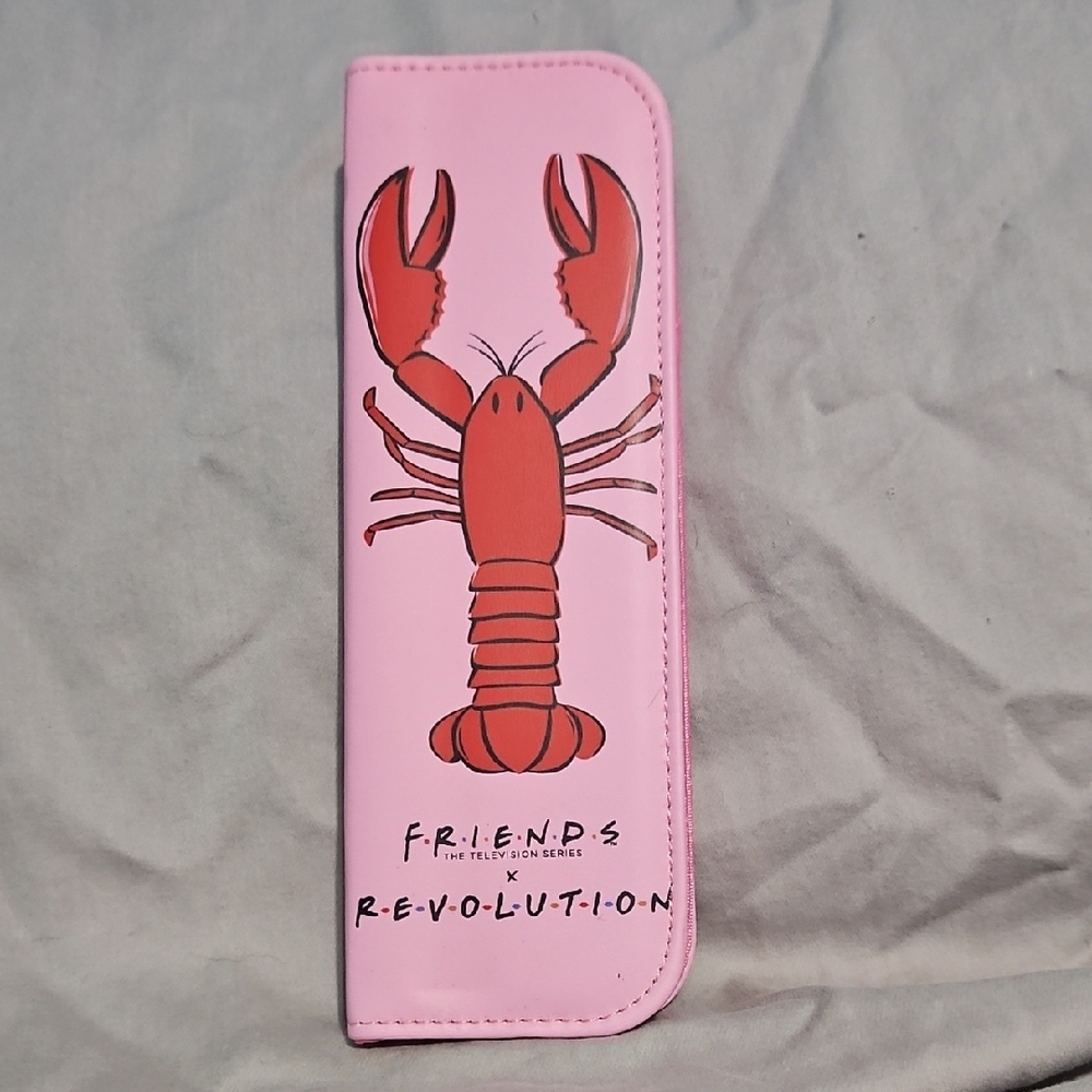 **RARE** Friends Lobster Case W/Make-up Brushes